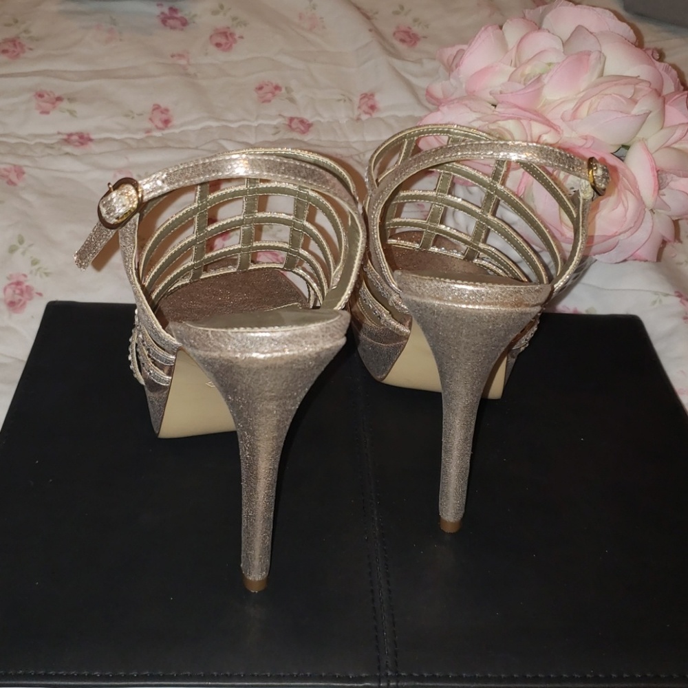 NEW Rhinestone High Heels - Picture 6 of 7